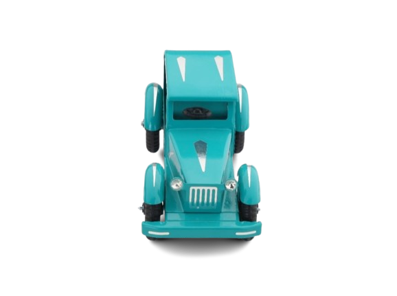 Cyan Vintage Car